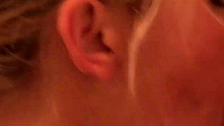 Cute France Blondie Got Big Load of Cum in Shower