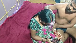 Indian Bhabhi Fucked Hard By Devar - Hot Homemade Sex with Big Tits Teen
