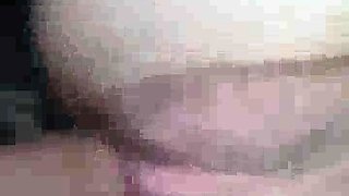 hot amateur blonde babe plays with bbc bb