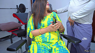 18+ Hot Indian Stepsister First Time Fucked Hard with Younger Stepbro on Chair, She Got Hot Cumshot on Hairy Pussy