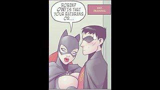 Batgirl has a crush on Robin