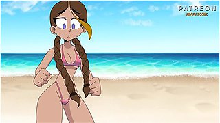 Car Toon - The Nude Beach - Knsfw (part 1) - Hagen Toons