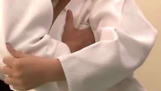 Hottest Japanese slut Chika Arimura, Mikuru Shiina, Cocomi Naruse in Amazing Blowjob/Fera, Cunnilingus JAV video
