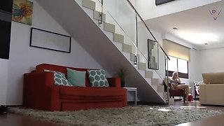 German MILF Fucks Husband with Deep Throat Blowjob and Doggystyle Creampie