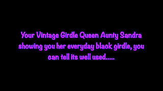 Aunty Sandra Wearing Her Everyday Girdle