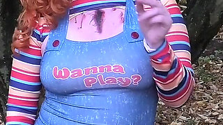 Catalia Smoking Dressed up in Cosplay