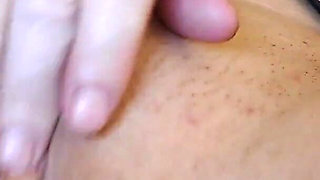 Caught Masturbating Flashing & Laying on My Bed Finger Fucking with Close up POV