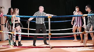 Watch aphrodisiac Jolee Love and Amalia Davis's action