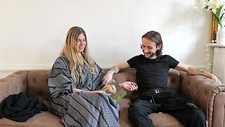 Experience raw French passion in a couple's intense intimate clash