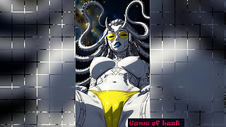 Gol Busty Alien Fantasy Animation