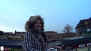 MALLCUTIES - Cute Deni getting pounded from behind