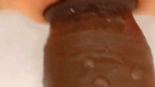 What Do Teenagers Usually Do in the Bathroom? Stretching My Tight Pussy with a Big Cock