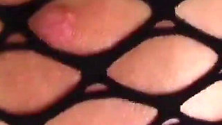 MILF in Fishnet Needs Some Good Cock