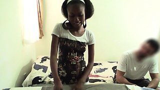 Big Booty Ebony Teen Maid Pounded ROUGH