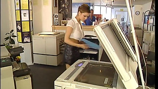 Beautiful Secretary Sucked a Big Cock and Get Fucked by His Boss