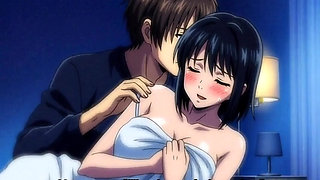 Step son share bed with stepmom and fuck her from behind