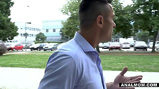 Montse Swinger's butthole gets a surprise surprise with a hot MILF