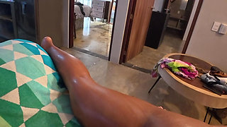 Roommate massage