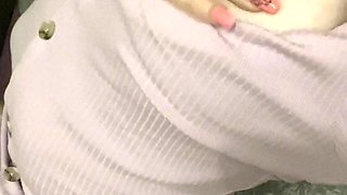 Big boobs milf masturbates with her dildo