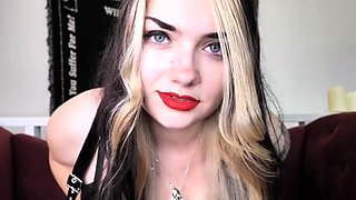 Countess Jezebeth - Nylon Sniffing Electro Chastity Sissy