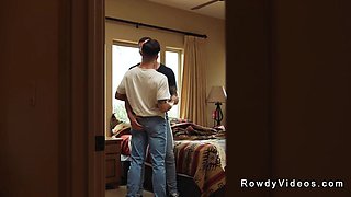 Gay lures and anal fucks handsome man