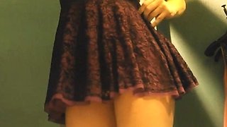 Amateur Webcam Teen Flashes Masturbates