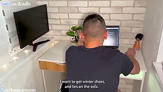 Step Son Creampie - Alina Rai's Pussy Filled With Thick Cum