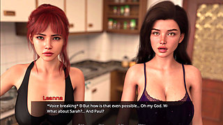 Cheating GF Fucked While BF Outside of Door - the Beach House - E07