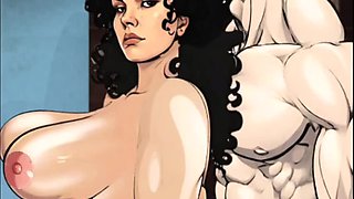 Hot MILF Cheats on Husband in Steamy Shower Fuck - Animated Hentai Comic