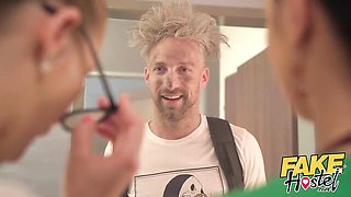 Libidinous Alexis Crystal and Kittina Clairette's threesome scene