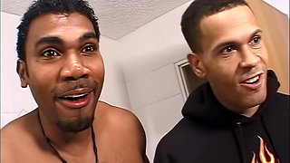 Stunning teen gagging on BBC exciting adult scene