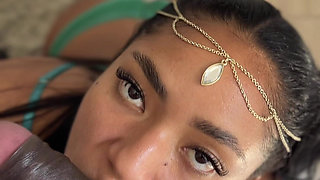 Indian Girl Gives Me a Delicious Blowjob