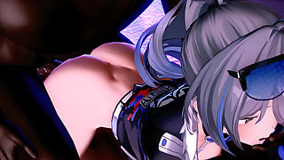 Silverwolf Blacked (honkai Star Rail Animation)