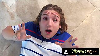 MOMMY S BOY - Perv Teen CREAMPIES Stepmom Rachael Cavalli With Stepdad In The Room - THE FUCKET LIST