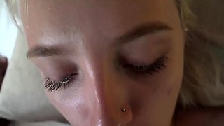 Amateur blonde teen casi james outdoor hardcore pounding