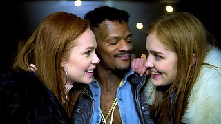 Red-hot Ella Hughes, Jia Lissa & Jason Luv indulge in a wild interracial threesome