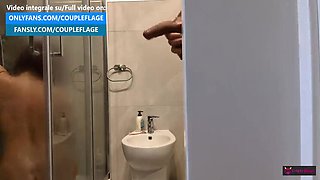 Stepmom Gives Stepson A Bidet Blowjob - Rotten Cock Smell Turns Her On