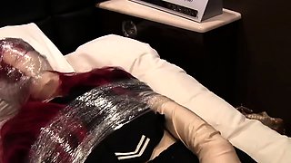 Mature asians up close toy and fingering masturbation action