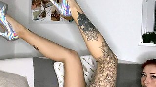 Beautiful Sonya having a horny solo toy masturbation