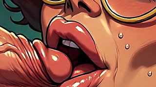 Cum Loving MILF Art