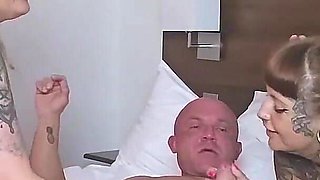 Threesome with Married Couple Hardcore Fuck and Squirt and Orgasm with Huge Cumshot