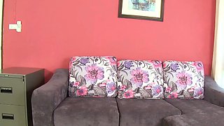Slut gives wam deep throat pov blowjob and handjob