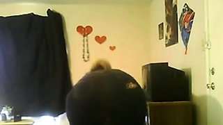 Curvy Ebony Cam Girl Plays with Fruit