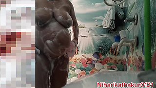 I M Bath in Bathroom with Pussy Fucking You Guess?