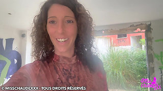 Misschaudexxx, French slut gets chained by several guys