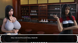 Tifa's Dark Heaven Boyfriend Almost Catching His Girlfriend Cheating in the Toilet - Episode 17