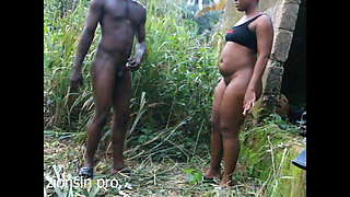 The Africans Were Caught in the Bush Fucking
