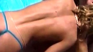 Czech amateur blowjob and fucking POV in public