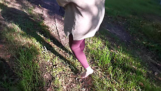 Happy Pussy and Titslapping in and Outdoor