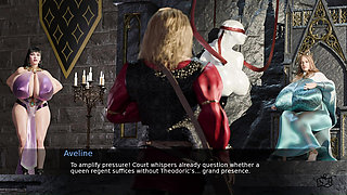 Sexy Blonde Queen with Giant Boobs Titty Fucked by a Messenger Boy and Facialized